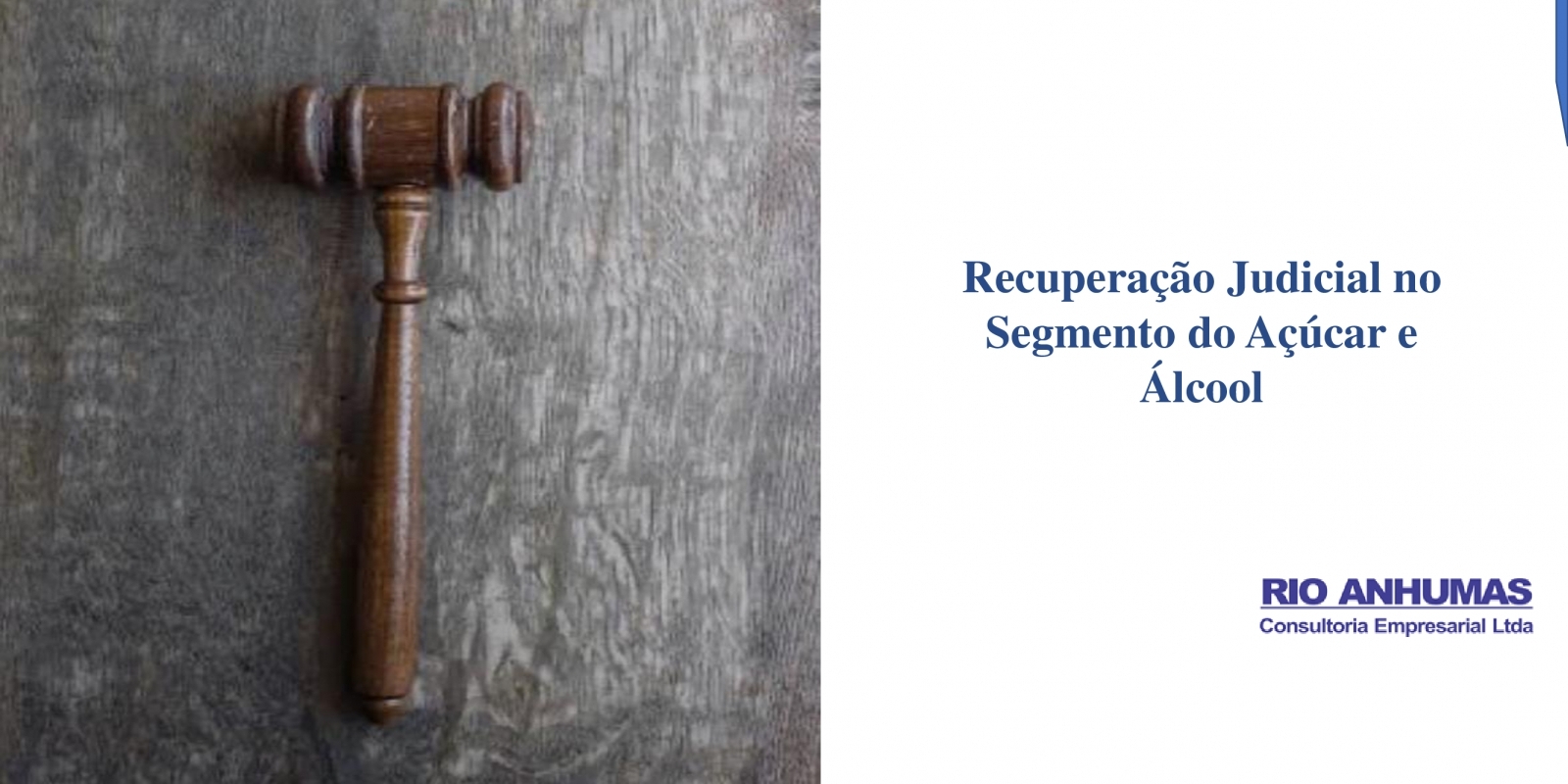 Artigo - Recuperação Judicial no Segmento do Açúcar e Álcool Artigo - Recuperação Judicial no Segmento do Açúcar e Álcool